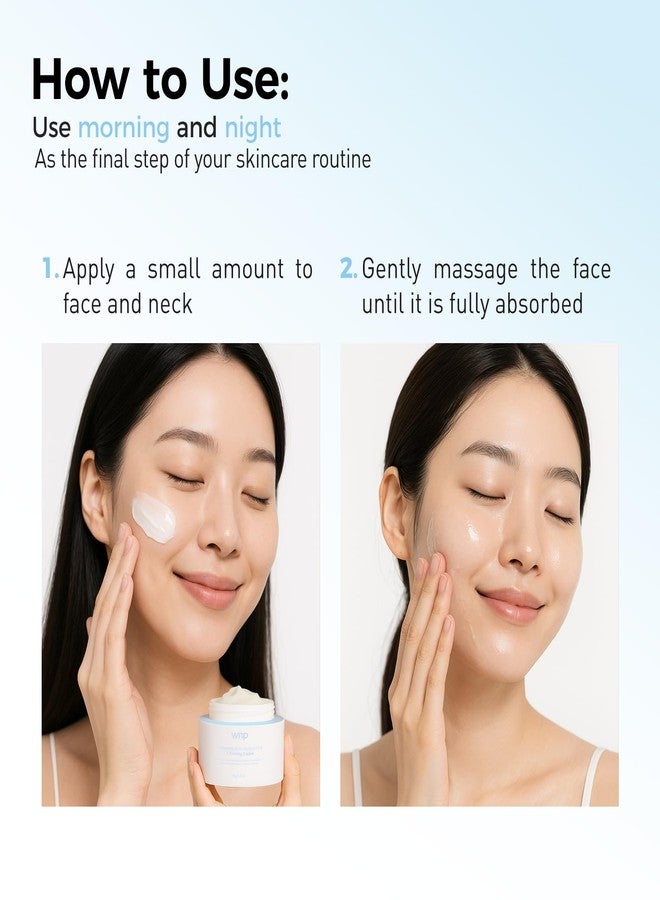 WNP Hyaluronic Acid Moisturizing & Firming Cream -4D Hyaluronic Acid, Aloe Vera,Peptides,Collagen,Ceramides Anti-Aging Face Moisturizer Vegan SkinCare for Fine Lines,Wrinkles Dry Sensitive Skin - Image 3